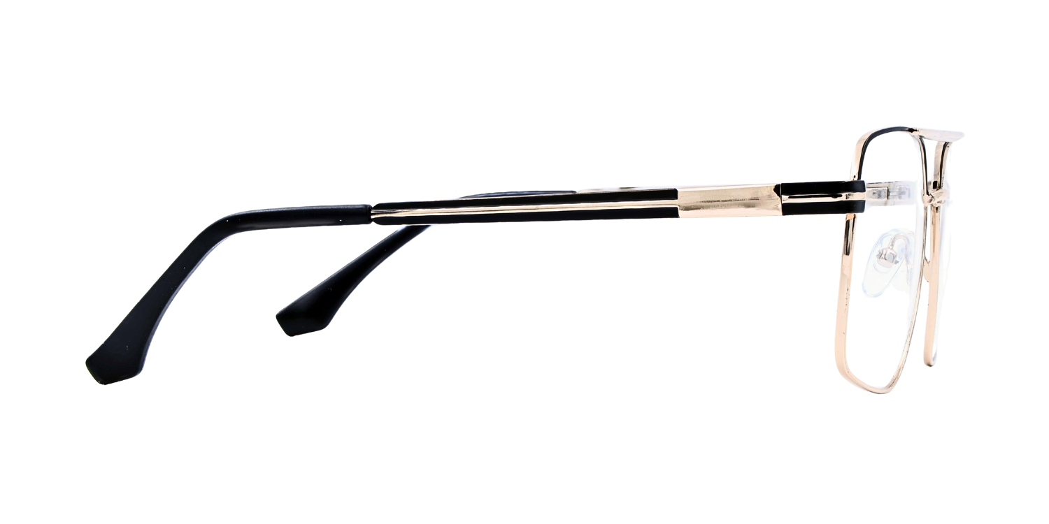 Full Rim Double Bridge Square Classic Eyeglasses 3349