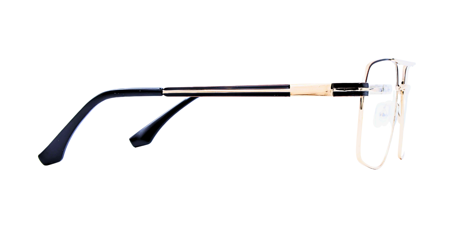 Full Rim Double Bridge Square Classic Eyeglasses 3349