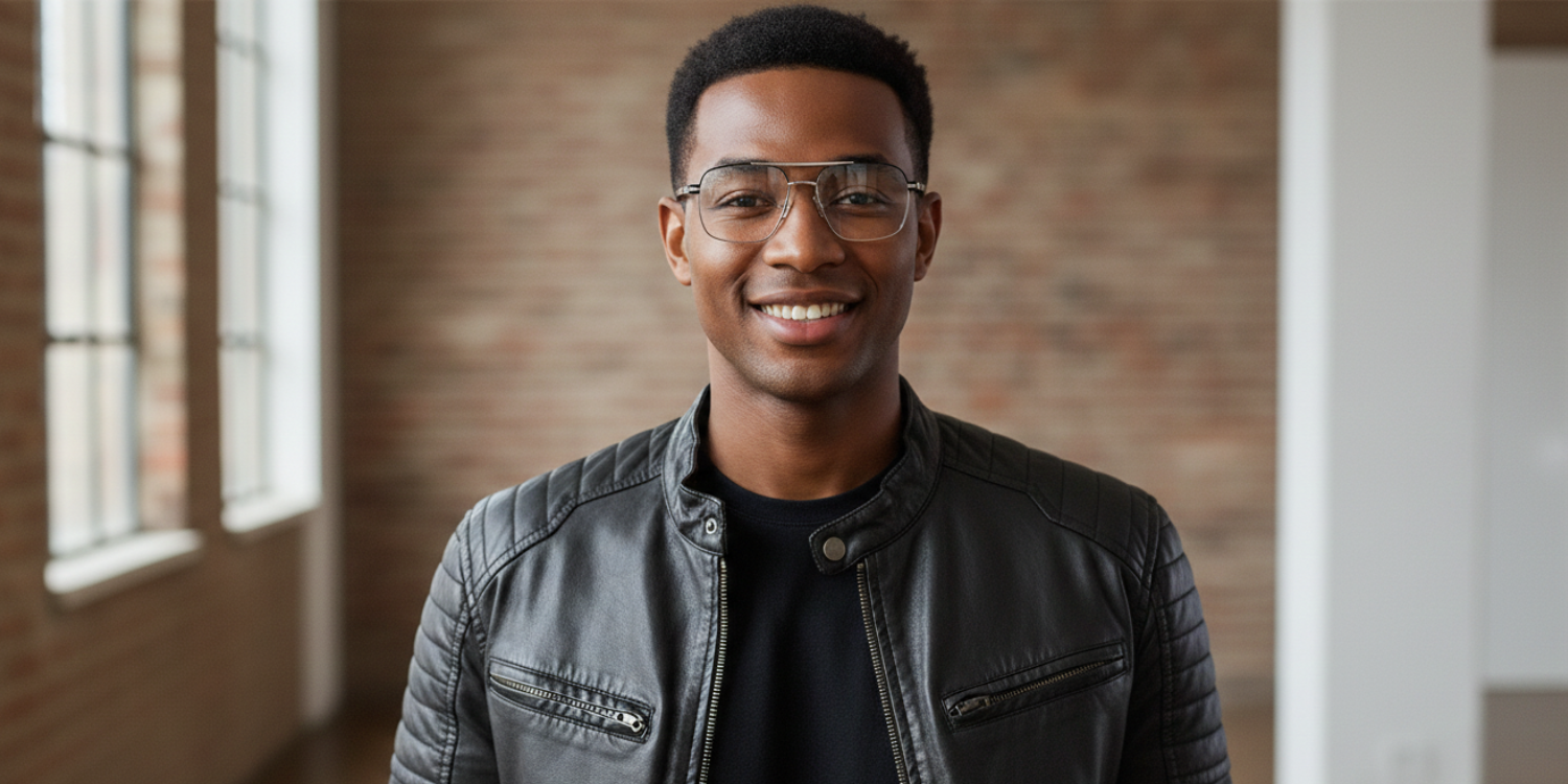 Full Rim Double Bridge Square Classic Eyeglasses 3349