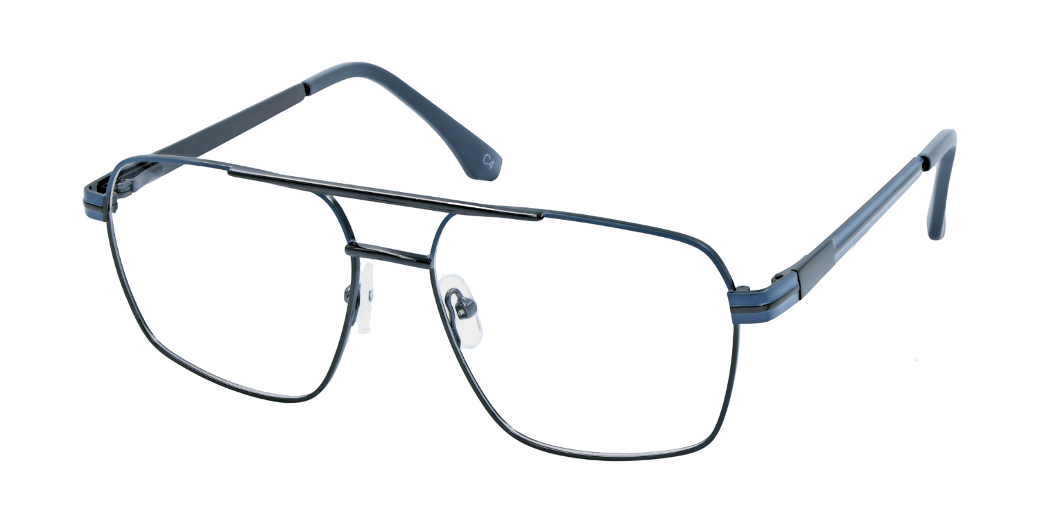 Full Rim Double Bridge Square Classic Eyeglasses 3349