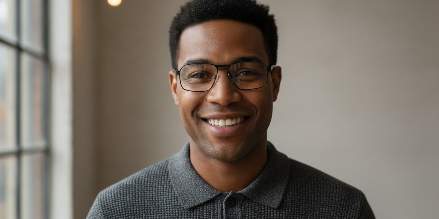 Full Rim Double Bridge Rectangle Eyeglasses 3705