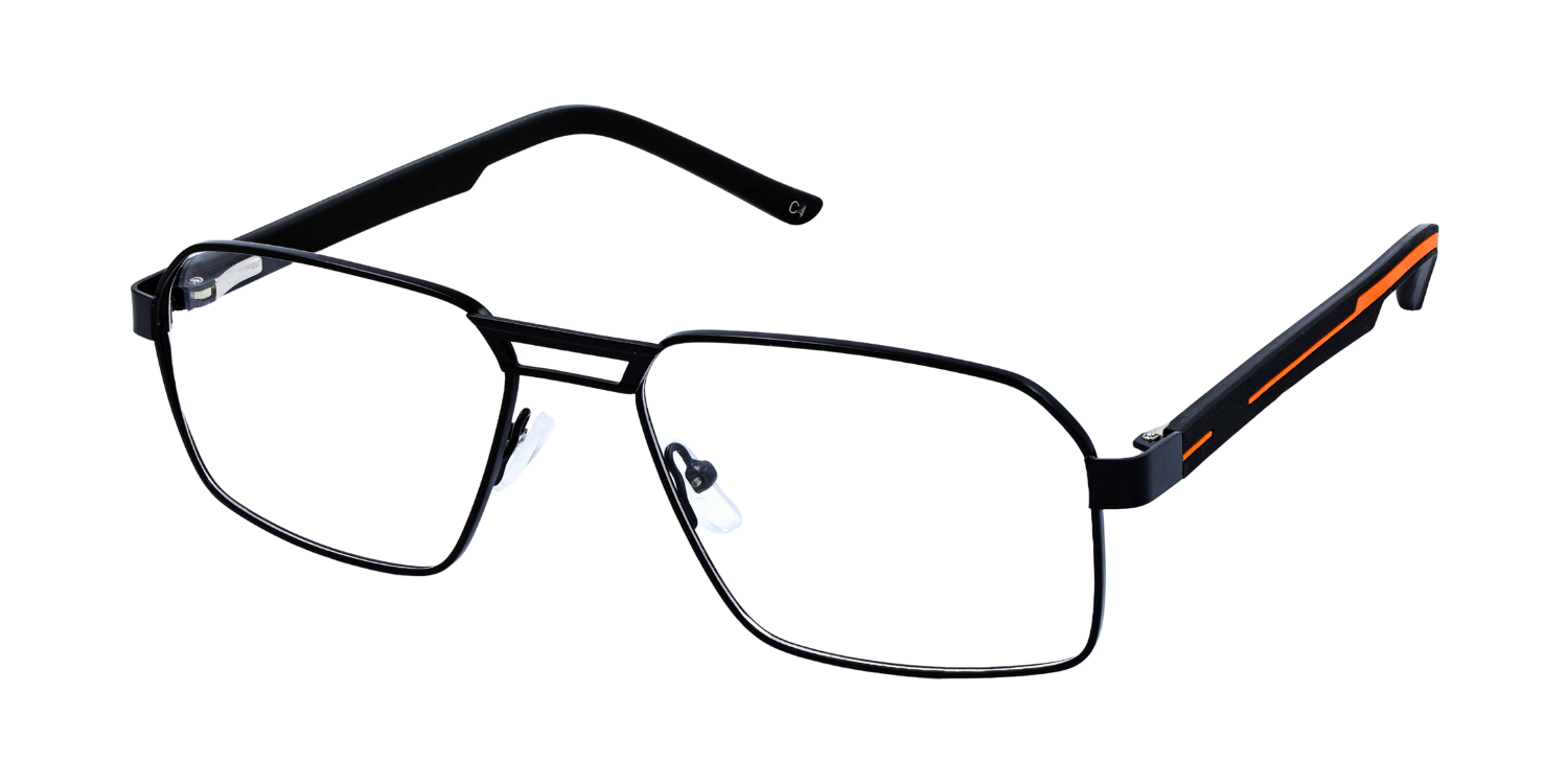 Full Rim Double Bridge Rectangle Eyeglasses 3705