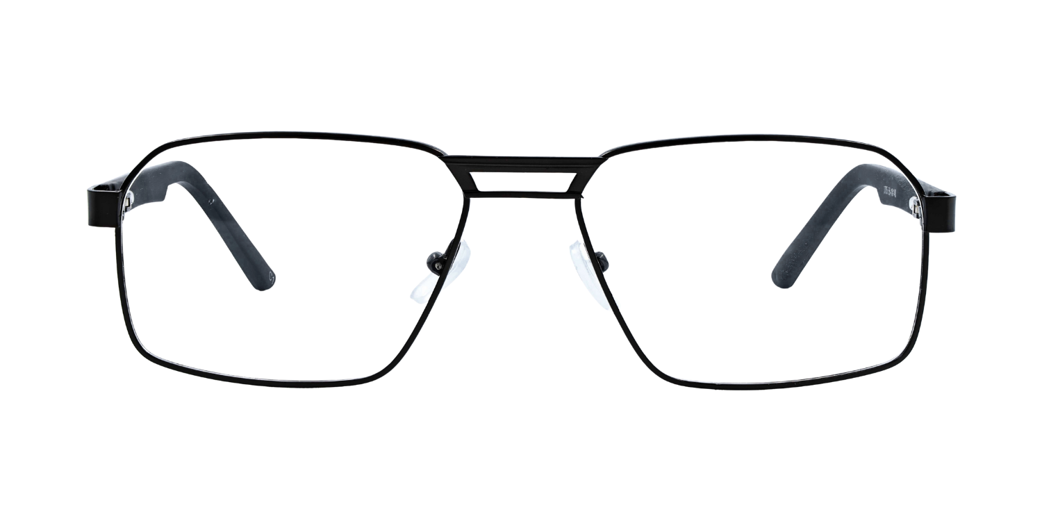 Full Rim Double Bridge Rectangle Eyeglasses 3705