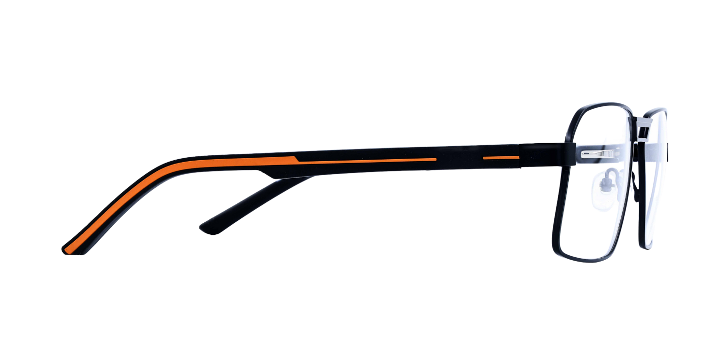 Full Rim Double Bridge Rectangle Eyeglasses 3705