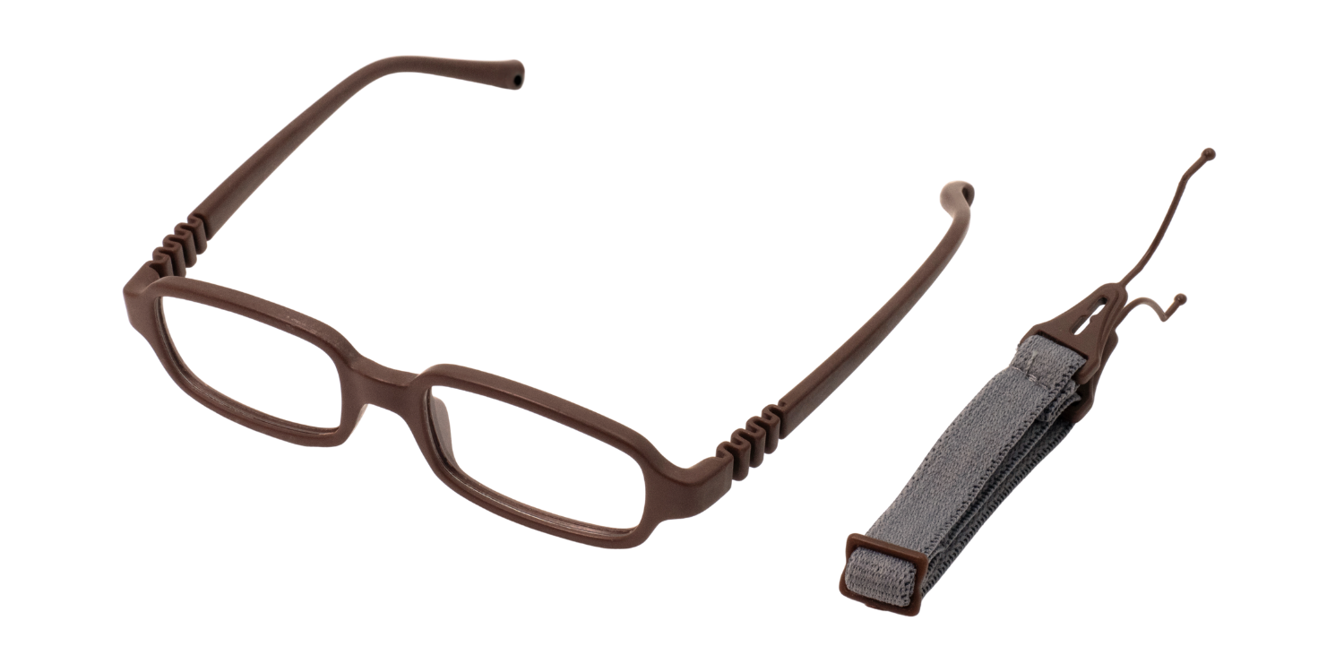 Full Rim Rectangle Magneto Classic Kids Eyeglasses 6030