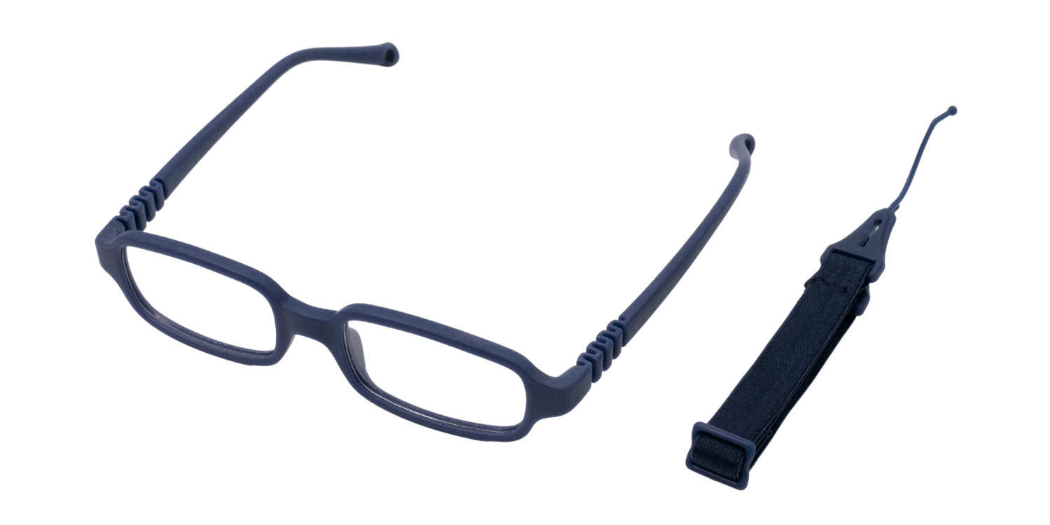 Full Rim Rectangle Magneto Classic Kids Eyeglasses 6030