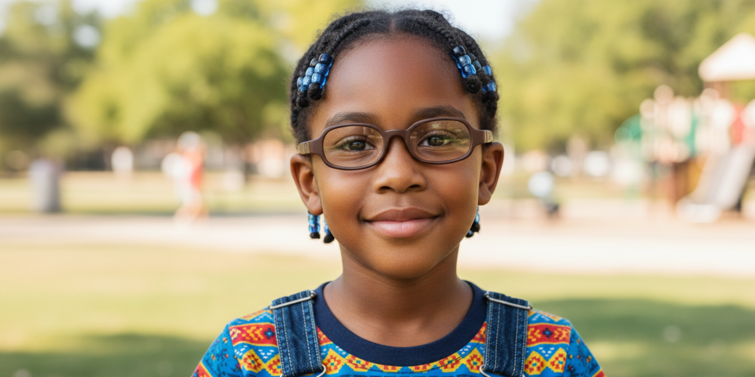 Full Rim Oval Magneto Classic Kids Eyeglasses 6035