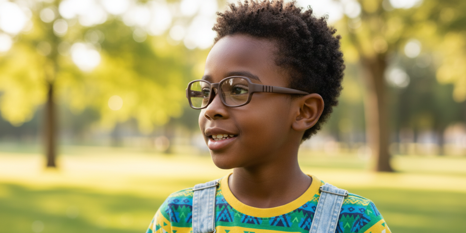 Full Rim Oval Magneto Classic Kids Eyeglasses 6035