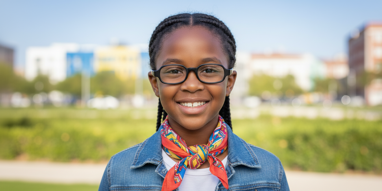 Full Rim Oval Magneto Classic Kids Eyeglasses 6035