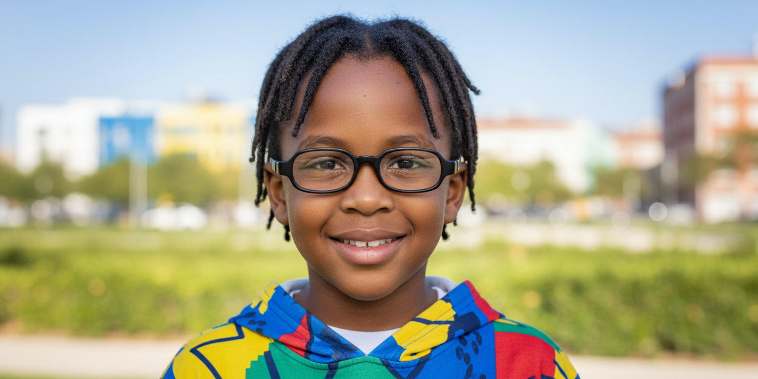 Full Rim Oval Magneto Classic Kids Eyeglasses 6035