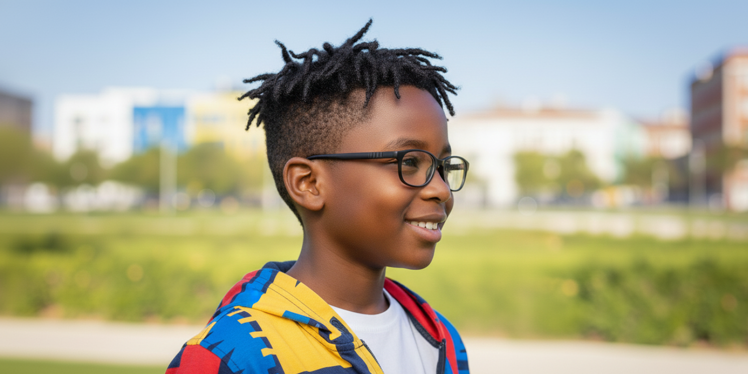 Full Rim Oval Magneto Classic Kids Eyeglasses 6035