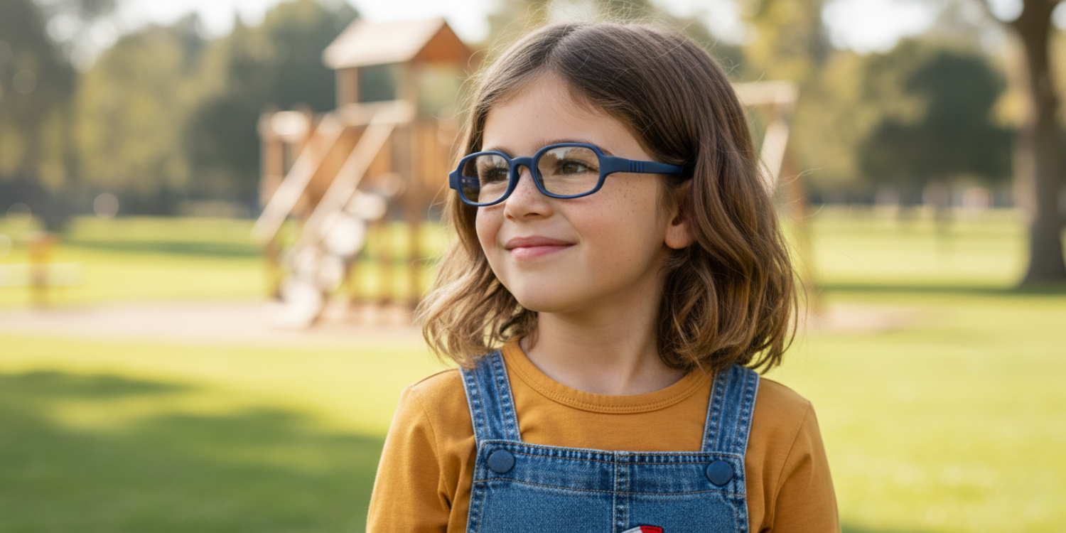 Full Rim Oval Magneto Classic Kids Eyeglasses 6035