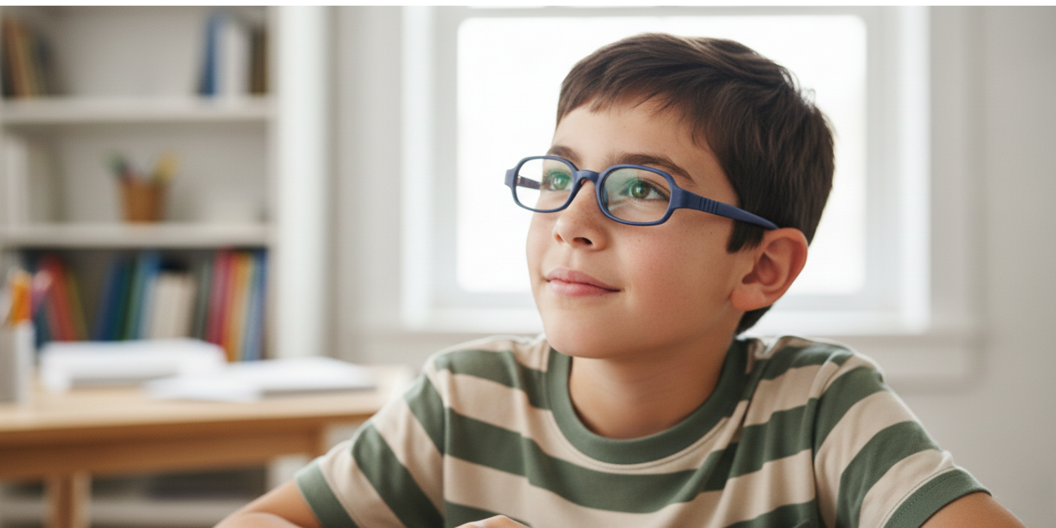 Full Rim Oval Magneto Classic Kids Eyeglasses 6035