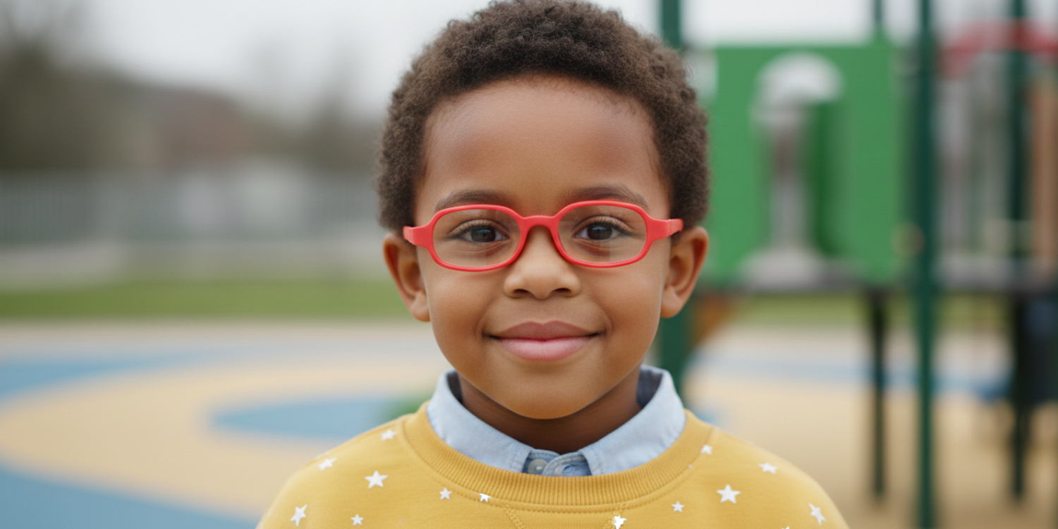 Full Rim Oval Magneto Classic Kids Eyeglasses 6035