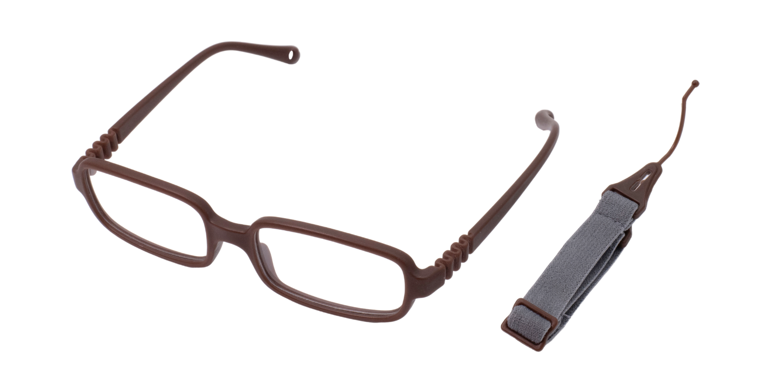 Full Rim Rectangle Magneto Classic Kids Eyeglasses 6036