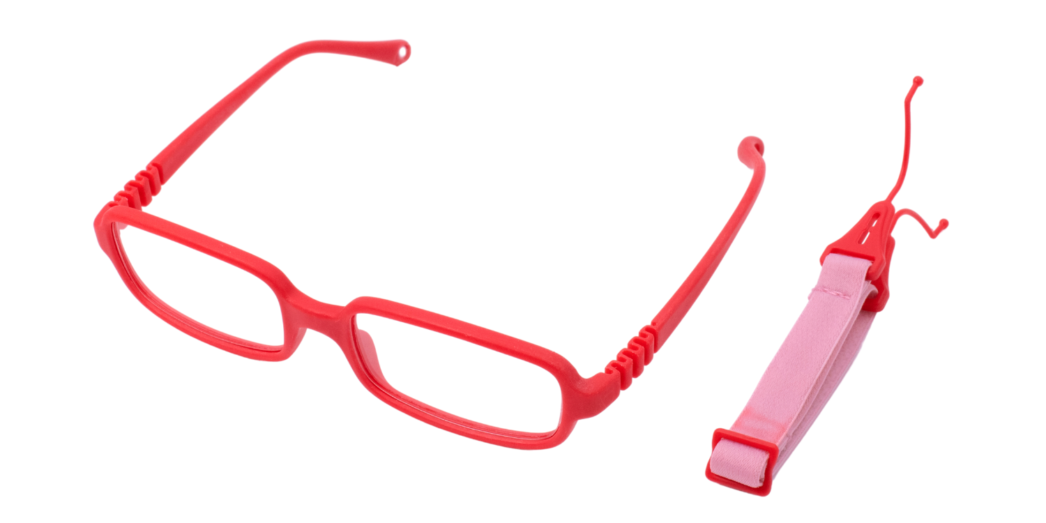 Full Rim Rectangle Magneto Classic Kids Eyeglasses 6036