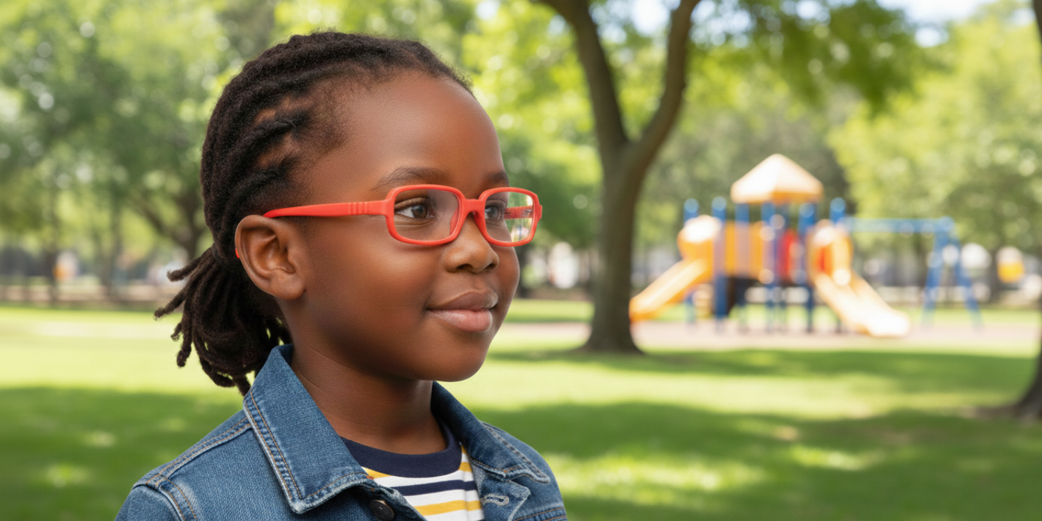 Full Rim Rectangle Magneto Classic Kids Eyeglasses 6036