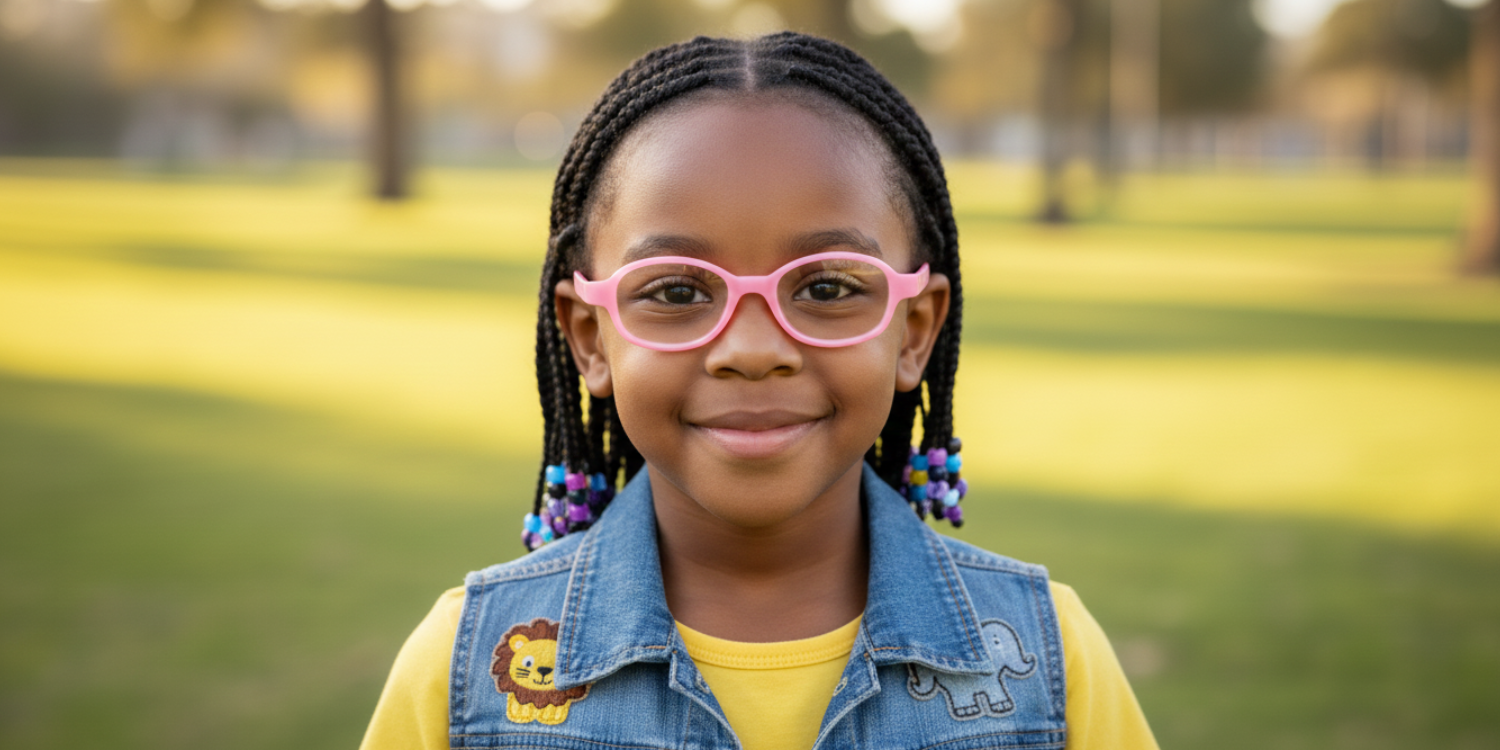 Full Rim Oval Magneto Classic Kids Eyeglasses 6037