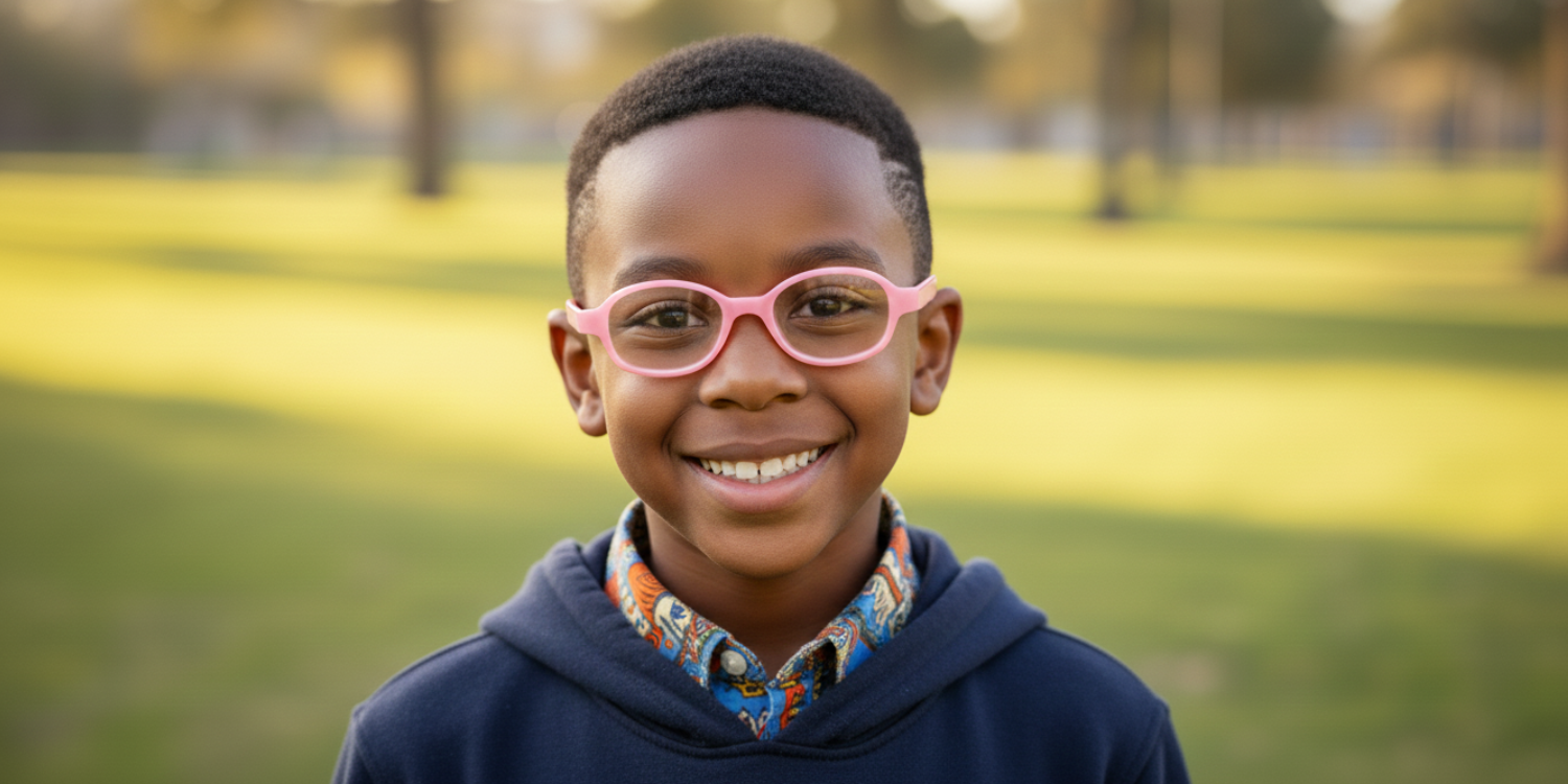 Full Rim Oval Magneto Classic Kids Eyeglasses 6037