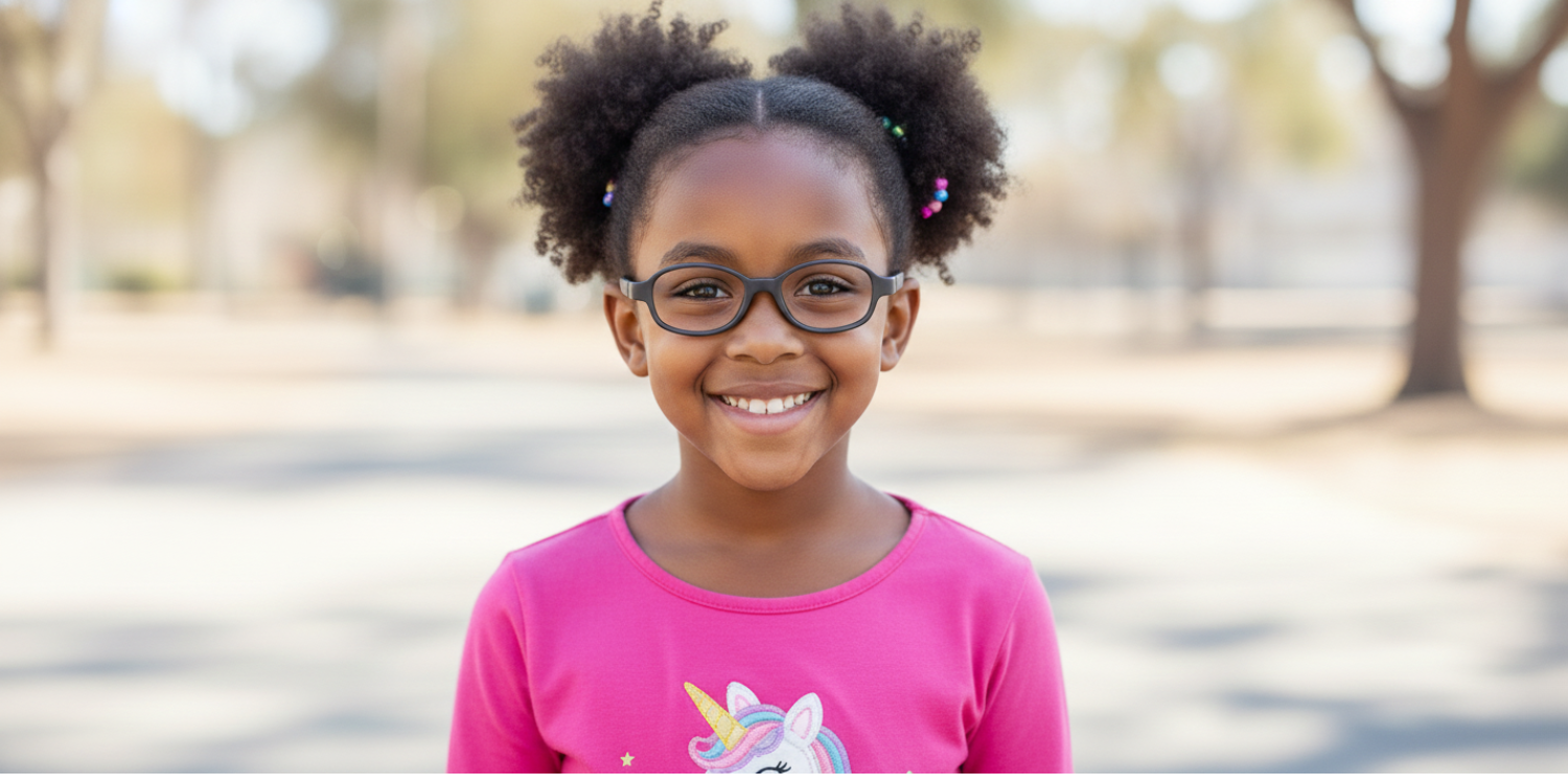 Full Rim Oval Magneto Classic Kids Eyeglasses 6037