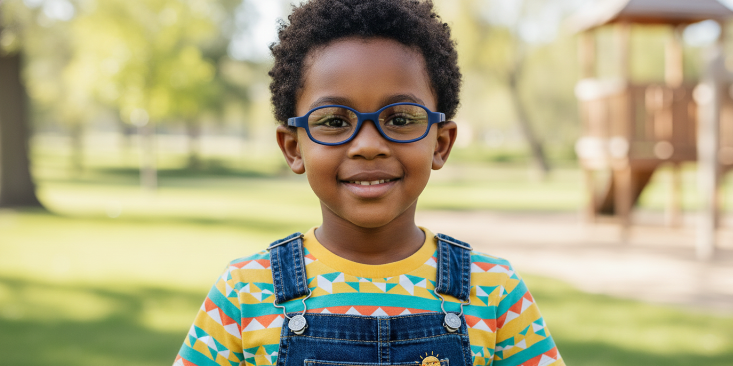 Full Rim Oval Magneto Classic Kids Eyeglasses 6037