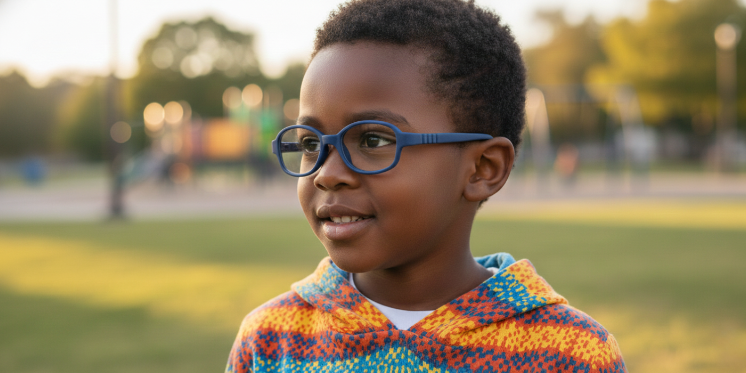 Full Rim Oval Magneto Classic Kids Eyeglasses 6037