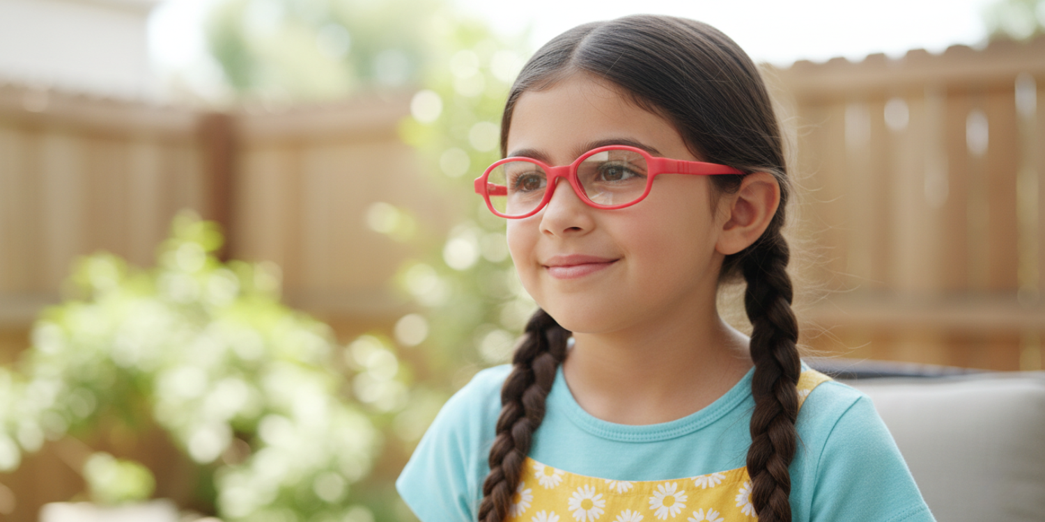 Full Rim Oval Magneto Classic Kids Eyeglasses 6037