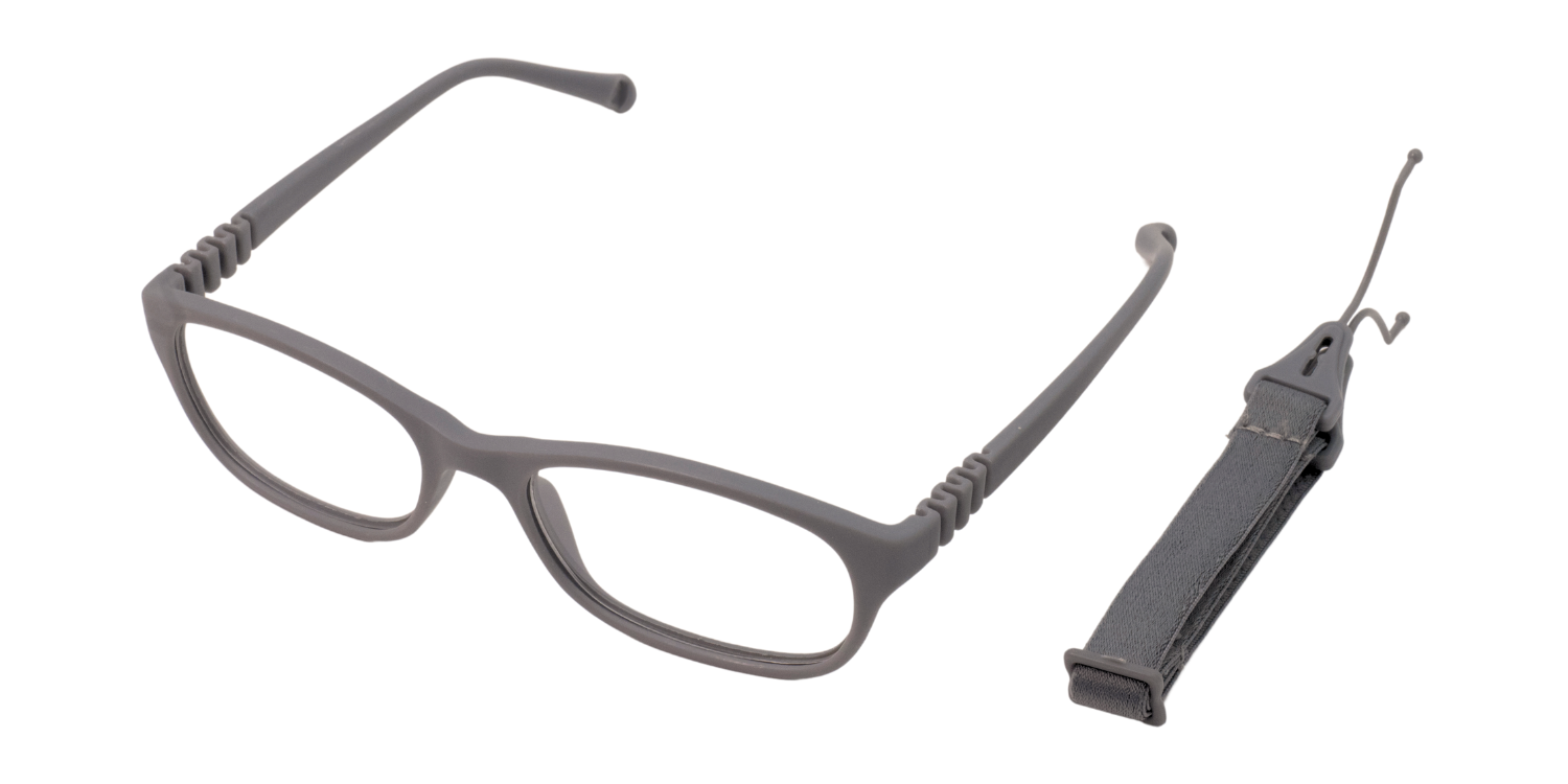 Full Rim Rectangle Magneto Classic Kids Eyeglasses 6038