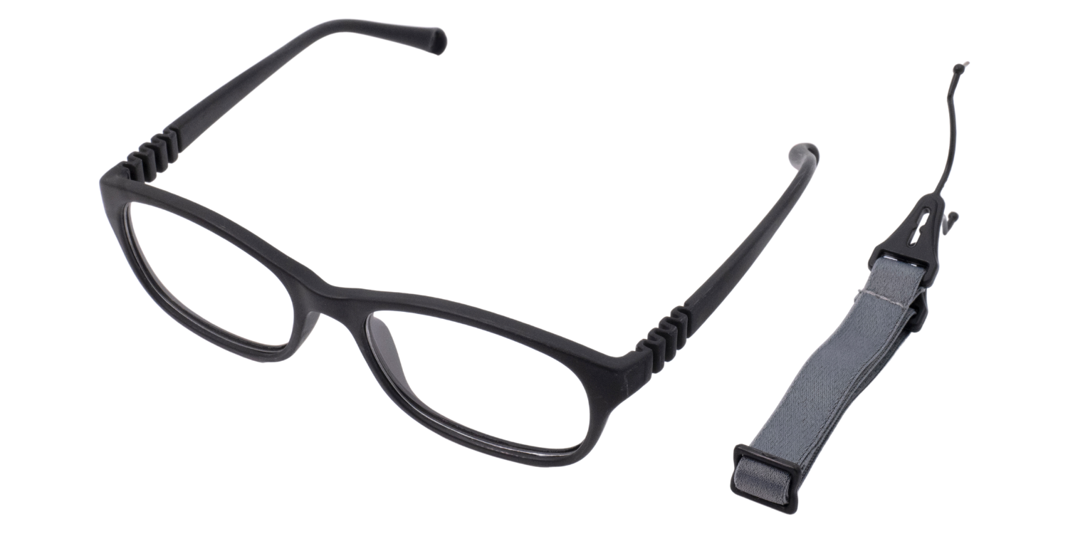 Full Rim Rectangle Magneto Classic Kids Eyeglasses 6038