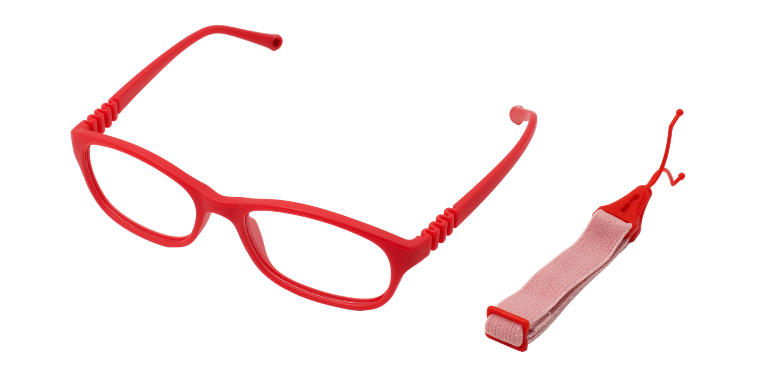 Full Rim Rectangle Magneto Classic Kids Eyeglasses 6038