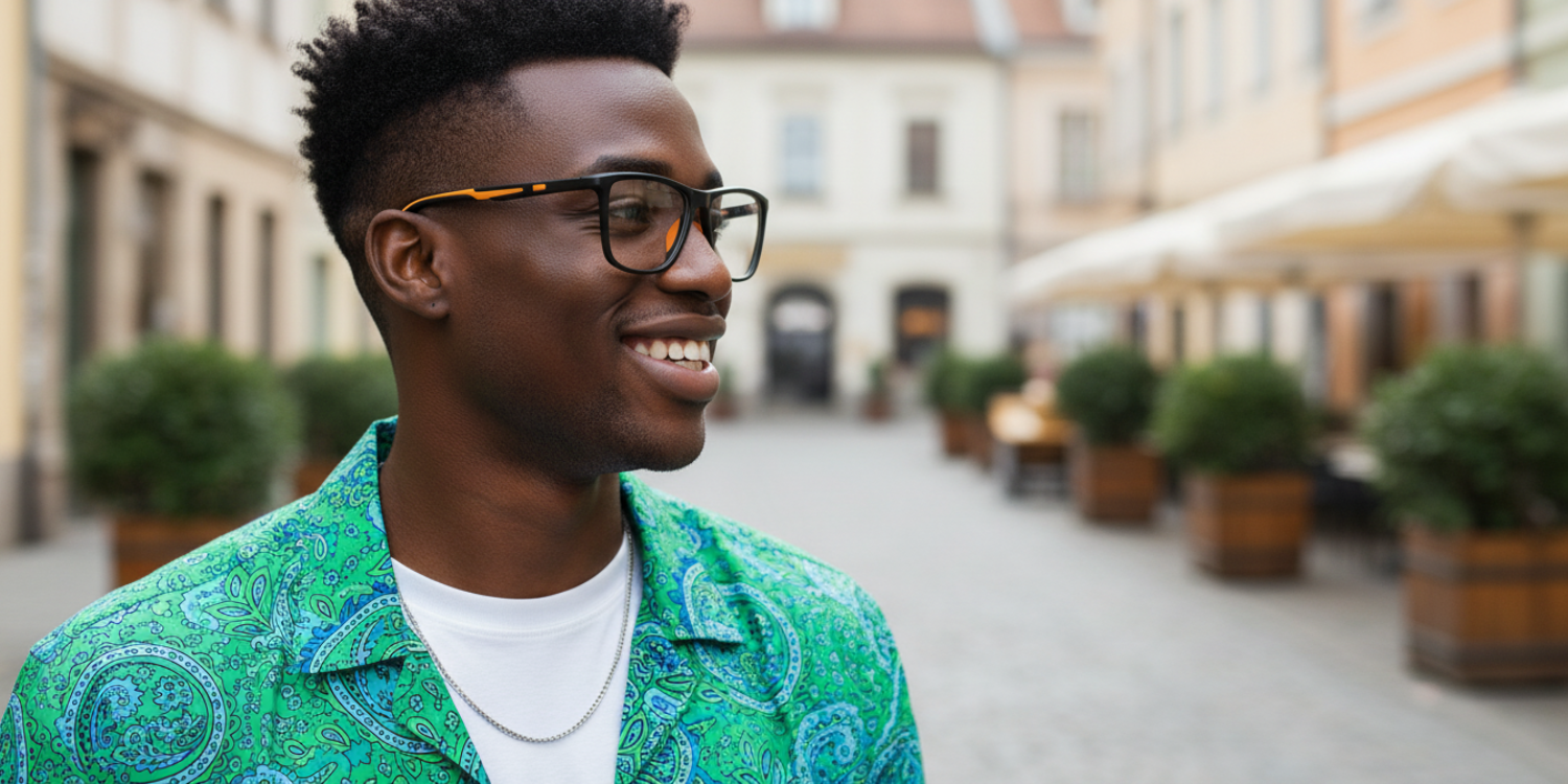 Full Rim Rectangle Classic Eyeglasses 6510