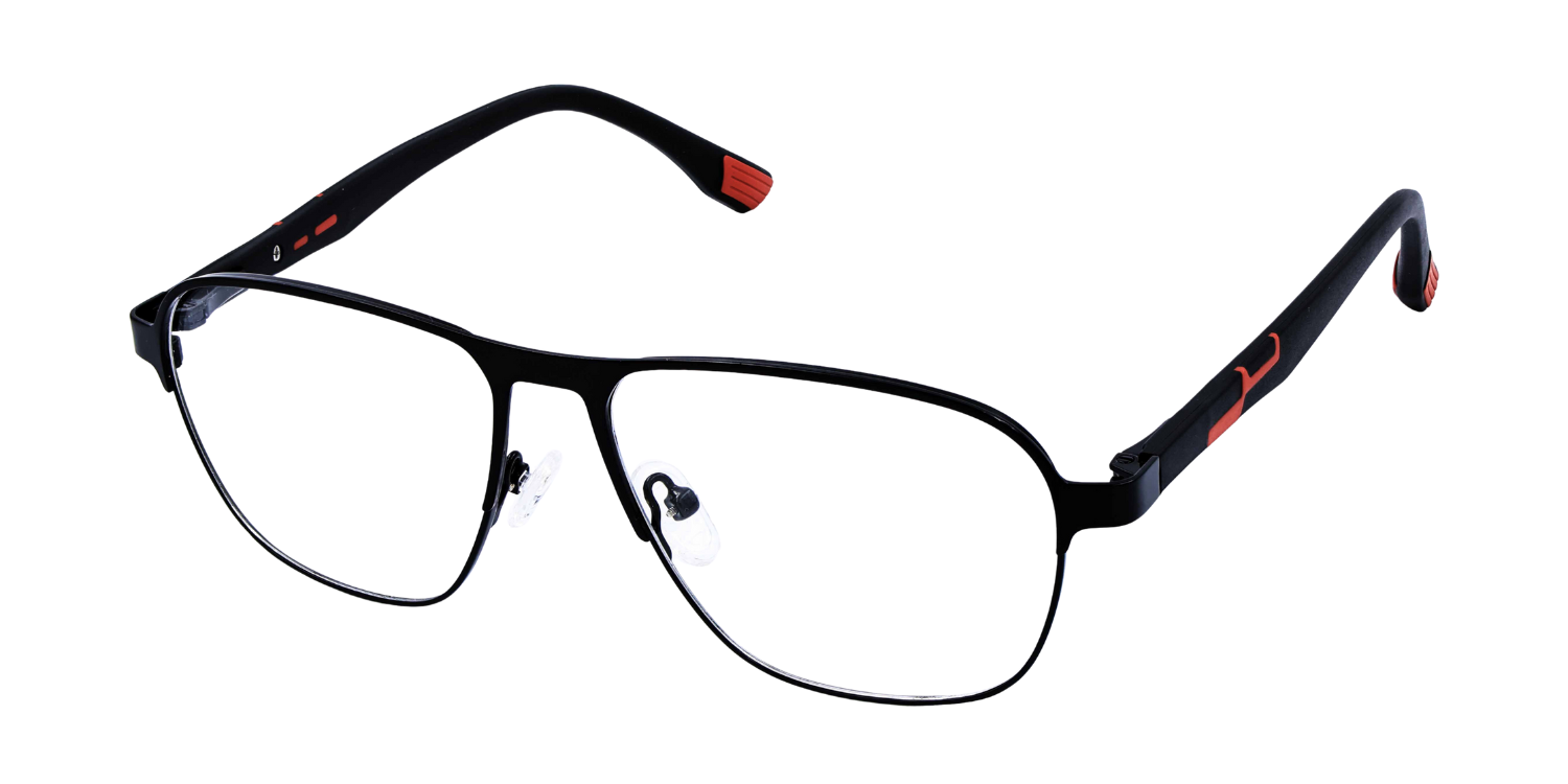 Full Rim Aviator Classic Eyeglasses 8021