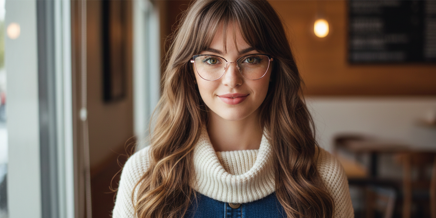 Full Rim Cat Eye Classic Eyeglasses 8023