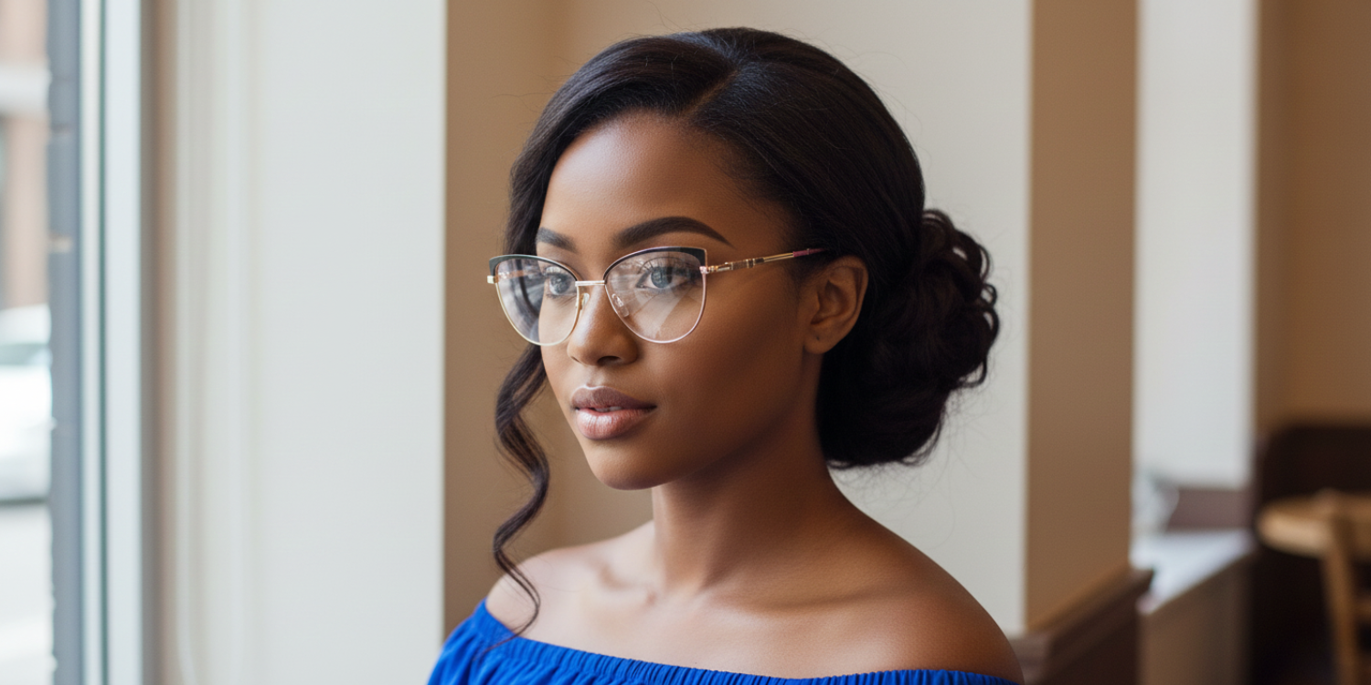 Full Rim Cat Eye Classic Eyeglasses 8023