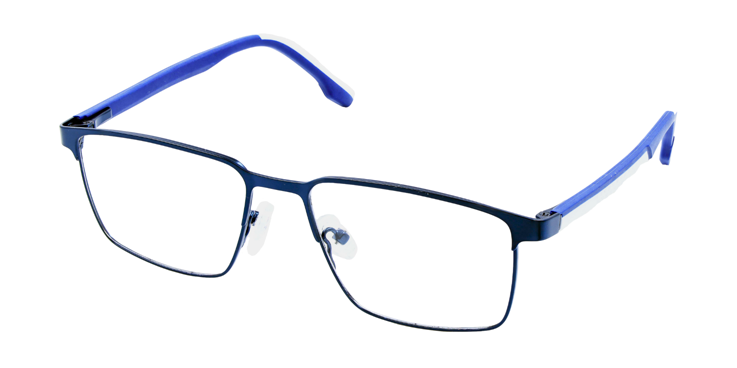 Full Rim Rectangle Classic Eyeglasses 8036