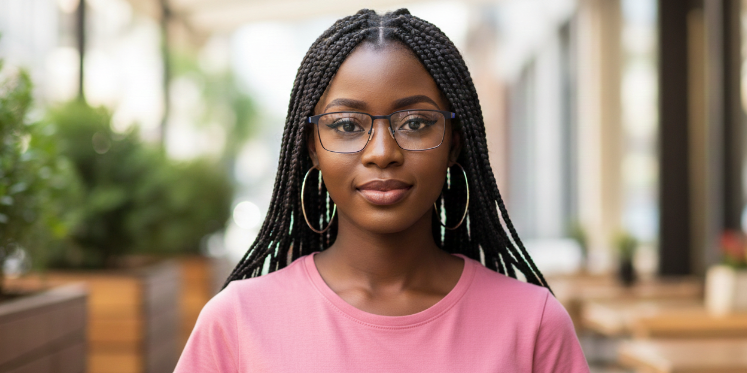 Full Rim Rectangle Classic Eyeglasses 8036