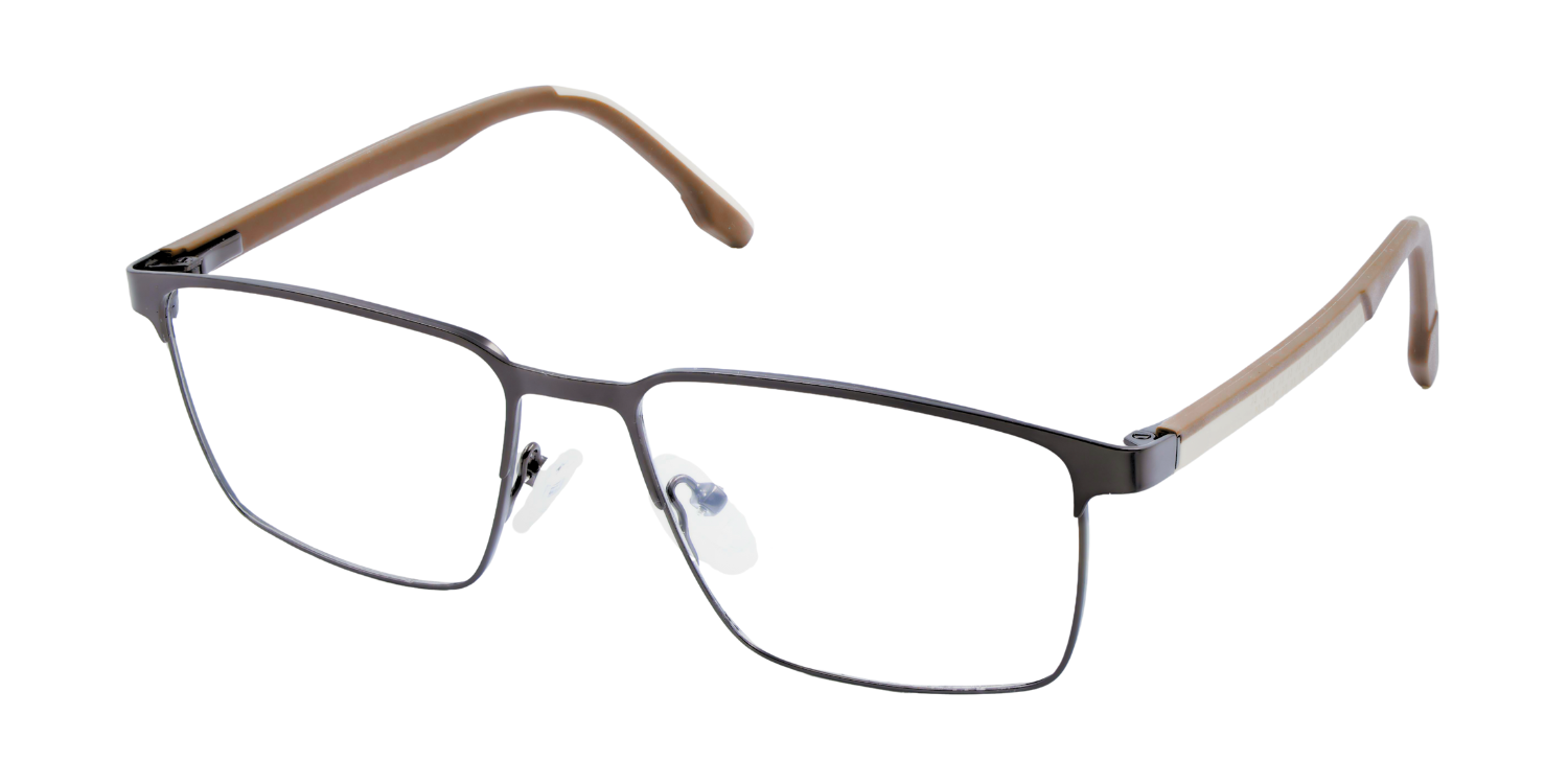 Full Rim Rectangle Classic Eyeglasses 8036