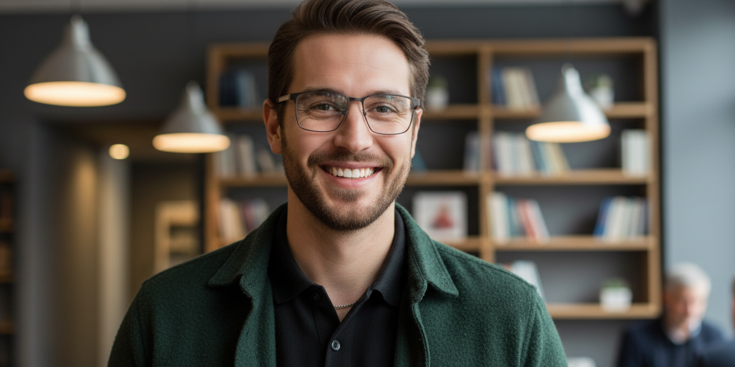 Full Rim Rectangle Classic Eyeglasses 8036