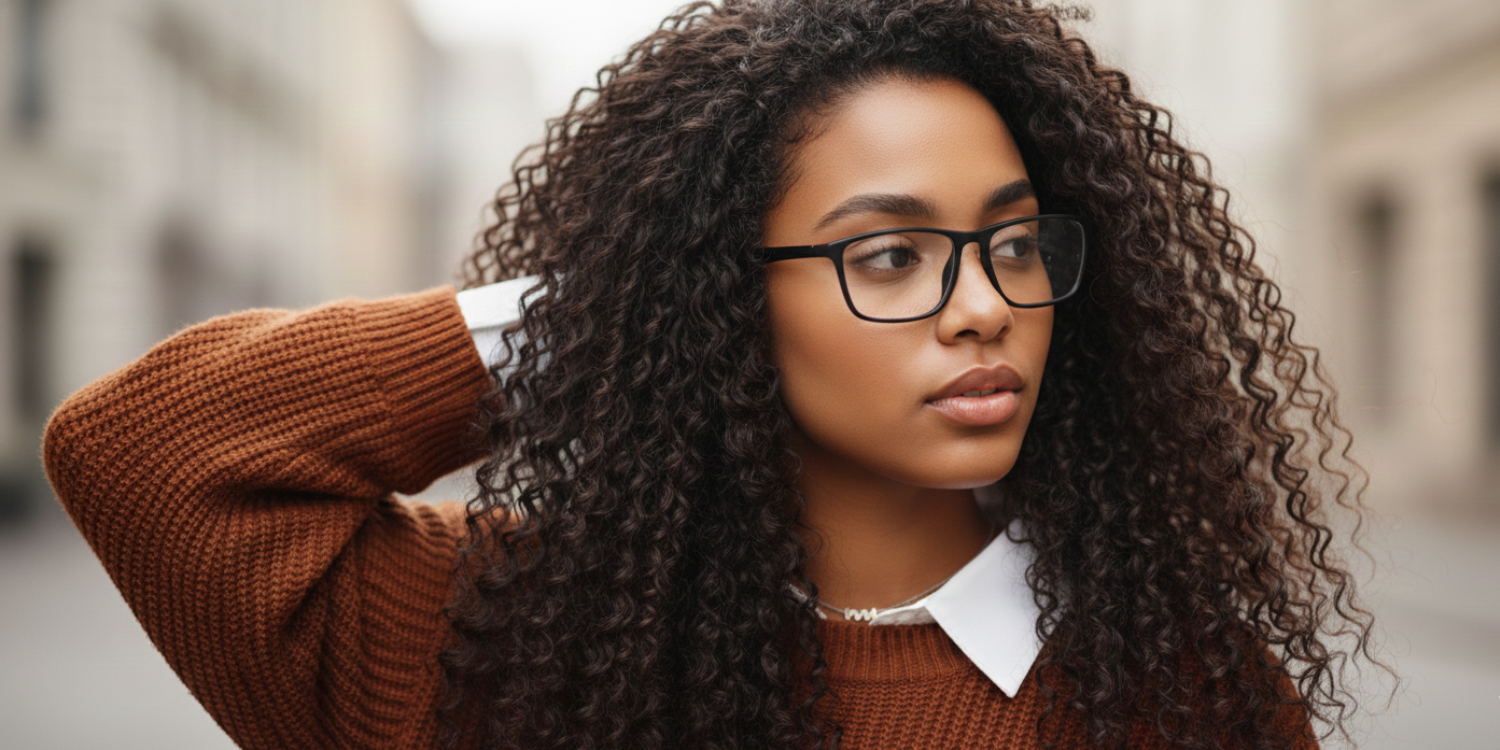 Full Rim Rectangle Classic Eyeglasses 8889