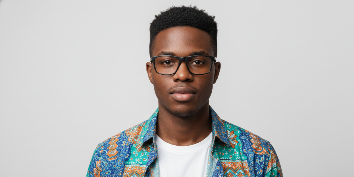 Full Rim Rectangle Classic Eyeglasses 8889