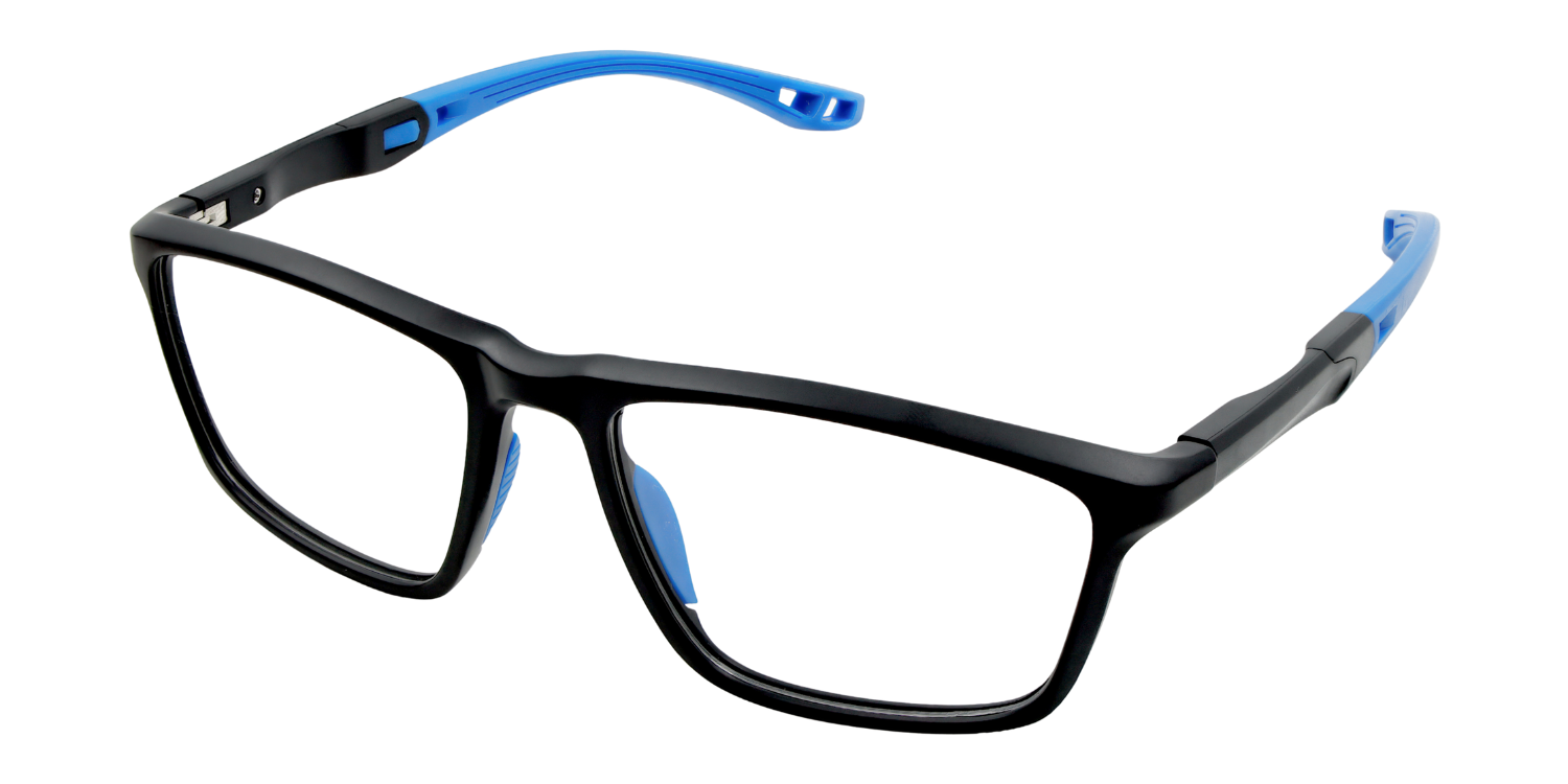 Full Rim Rectangle Classic Eyeglasses 8889