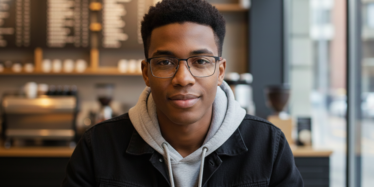 Full Rim Rectangle Classic Eyeglasses 9004