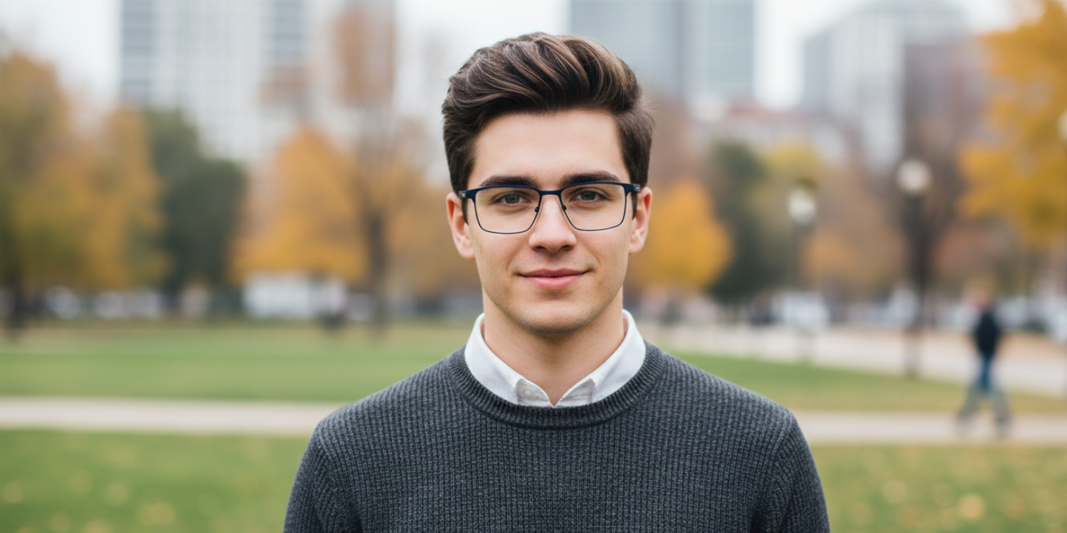 Full Rim Rectangle Classic Eyeglasses 9004