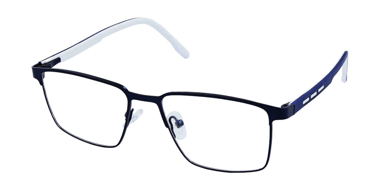 Full Rim Rectangle Classic Eyeglasses 9004