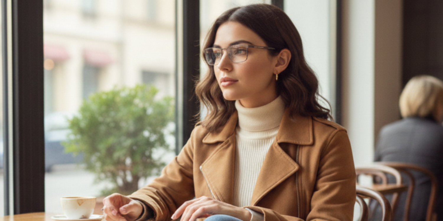 Full Rim Rectangle Classic Eyeglasses 9004