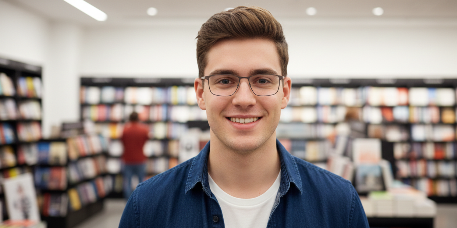 Full Rim Rectangle Classic Eyeglasses 9004