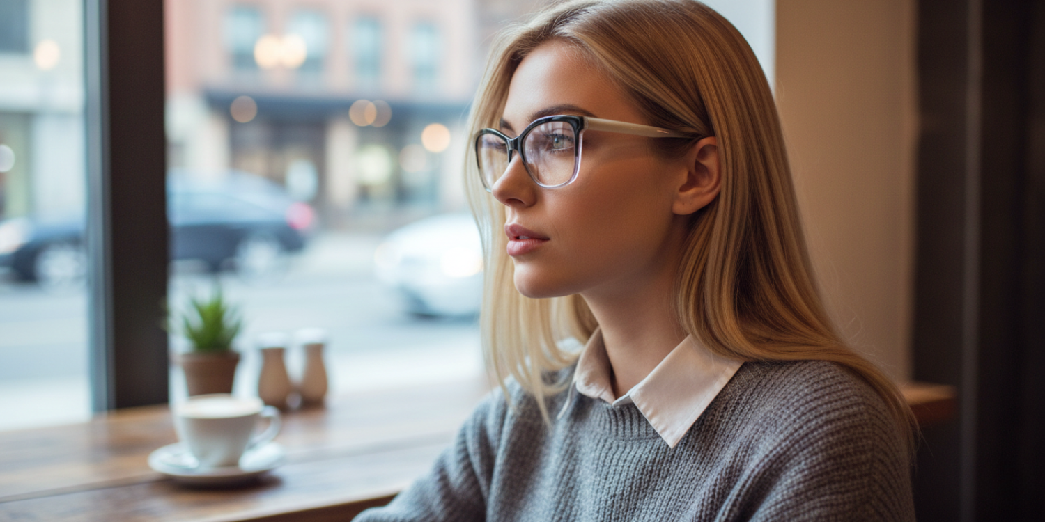 Full Rim Cat Eye Classic Eyeglasses A21806