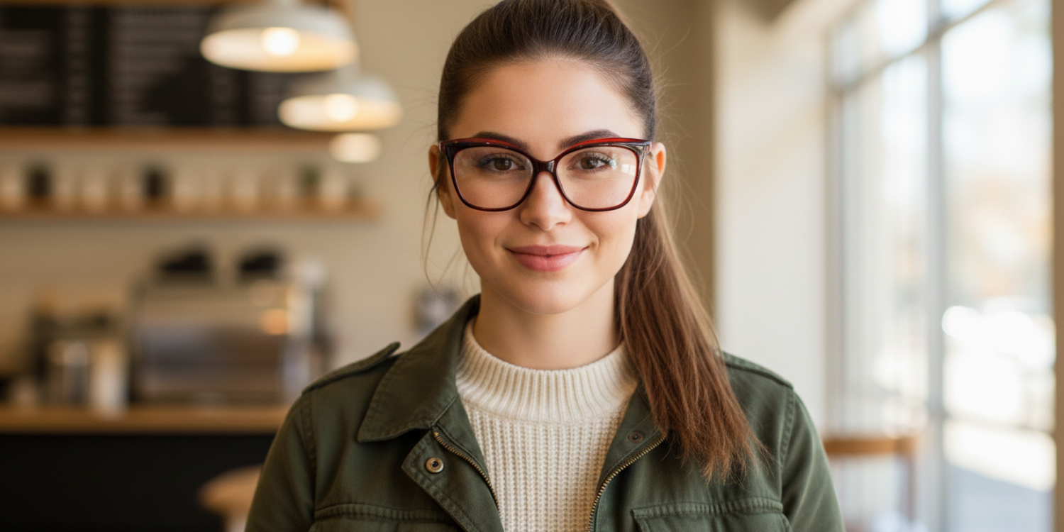 Full Rim Cat Eye Classic Eyeglasses A21809