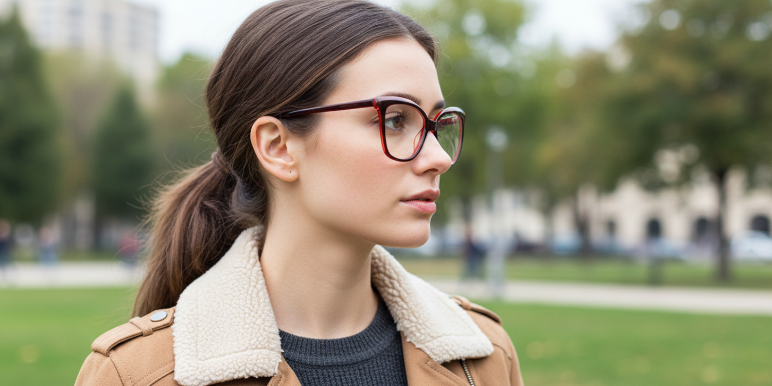 Full Rim Cat Eye Classic Eyeglasses A21809