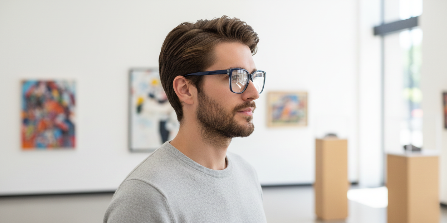 Full Rim Rectangle Classic Eyeglasses A22602